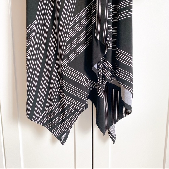 NWT BCBGMAXAZRIA Asymmetric Wrap Dress - Picture 6 of 10